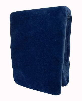 Cashmere Touch Winter Spannbettlaken Teddy Plüsch Dunkelblau warm Größe Wählbar