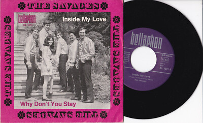 The Savages -Inside My Love / Why Don't You Stay- 7'' 45 Bellaphon  (BL 1072)