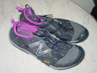 Black/Purple Trail Running Shoes Size 