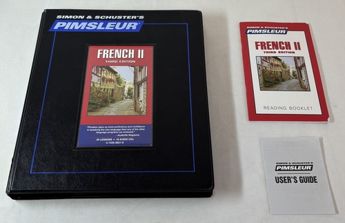 Simon & Schuster's PIMSLEUR - FRANCESE II Terza Edizione Set Di CD