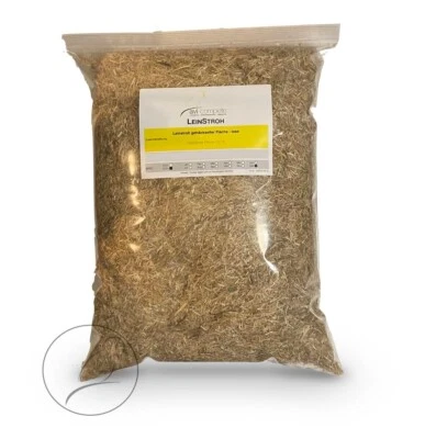 Leinstroh 10 L Einstreu Kaninchen Meerschweinchen Kleintierstreu - avi-complete