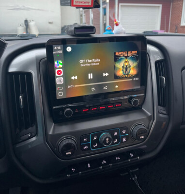 Apple Carplay Car Stereo Radio Nav For 2014-2018 Chevy Silverado GMC