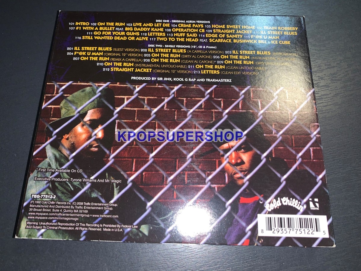 Kool G Rap & DJ Polo Album Live and Let Die 2 CD Expanded Special