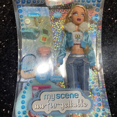 Barbie My Scene Un-Fur-Gettable Kennedy Doll - 101 Brand new