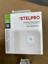 Stelpro 2500W Non-Programmable Electronic Thermostat, Model ST252NP