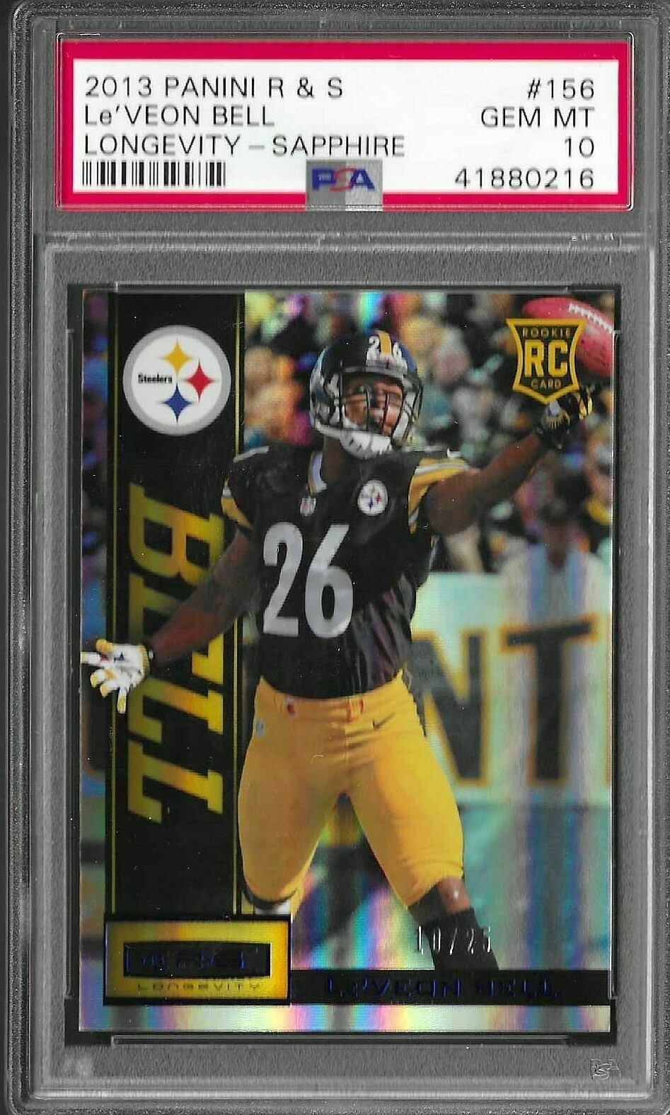 Le'Veon Bell Panini Rookies & Stars #156 Longevity-Sapphire