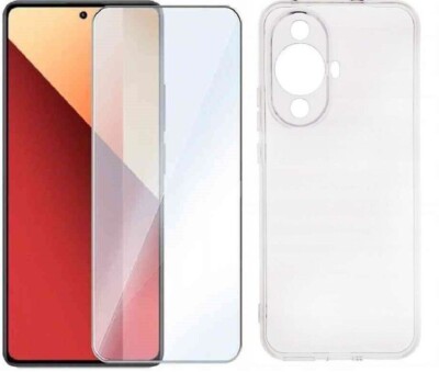 FÜR HUAWEI NOVA 12s - Hülle Case Handy Cover Etui Tasche CLEAR + 9H Folienglas