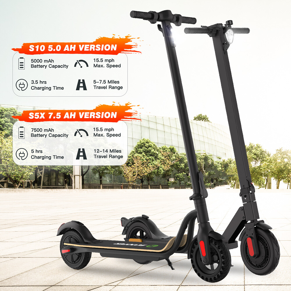 250w Electric Scooter Long Range Folding Adult E-scooter Safe Urban Commuting US