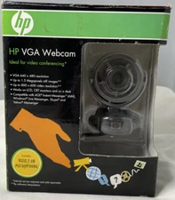 HP Pro Webcam 1.3 Megapixel Built In Microphone Video Conferencing -Open Box