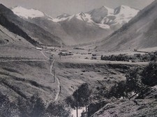Austria Postcard Early 1900s Rare Ferleitental Valley Farm 