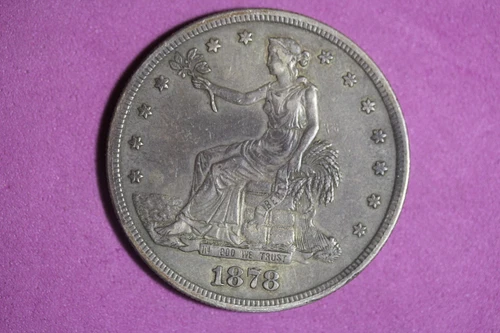 ESTATE FIND 1878 S - Silver Trade Dollar #K42650
