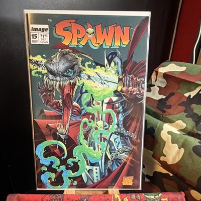 Spawn #15 (Image Comics) Todd McFarlane Single Issue Color Comic Book