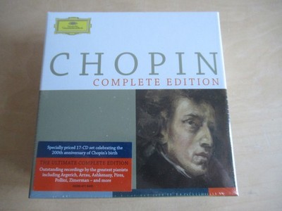 Chopin-Complete Edition-17er DGG CD Box-Original verpackt-still sealed-Argerich