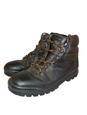 Lomer Professional Leather Hiking Boots Size EU 40 UK 6 Men Vibram Sole Outdoor