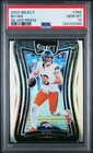 2024 PANINI SELECT SILVER PRIZM #382 BO NIX PSA 10