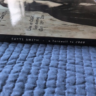 Patti Smith - A Farewell To CBGB Vinyl Record Set. 4LP + Booklet