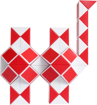 Magic Snake Cube Twist Puzzle 72 Wedges Large Size Twist Fidget Snake Toys Gift