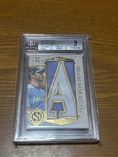 2019 Epoch Official The One & Only Shohei Ohtani Jumbo Patch Relic  /6 BGS 9