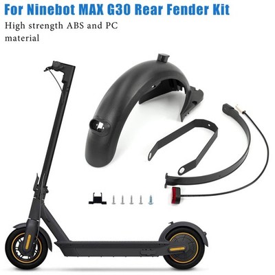 For Segway Ninebot Max G30 G30LP Rear Fender Mud Guard Taillight Kit Accessories