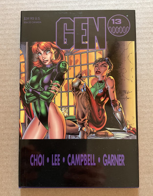 Gen 13 Collected Edition HC Signed by Campbell, Limited Edition 432/1000