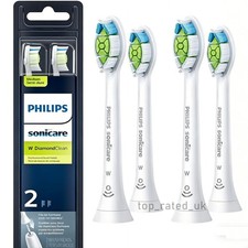 Image of 4X Philips Sonicare W2 Optimal Toothbrush Heads HX6064 Replacement Gum Care