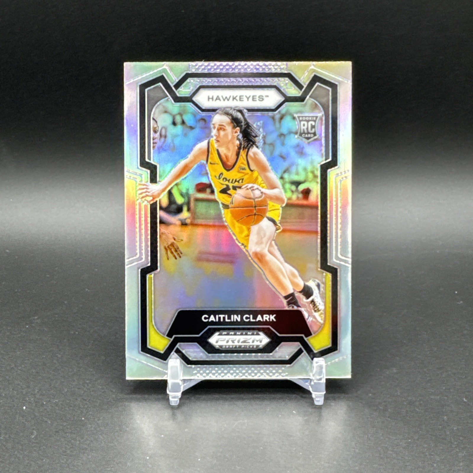 2024 Panini Prizm Draft Picks #57 Caitlin Clark Silver (Prizm) RC