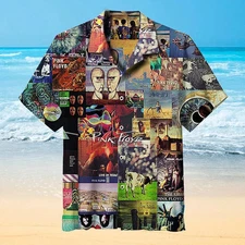 Pink Floyd 3D - Hawaiian Shirt-3D Hawaiian Shirt