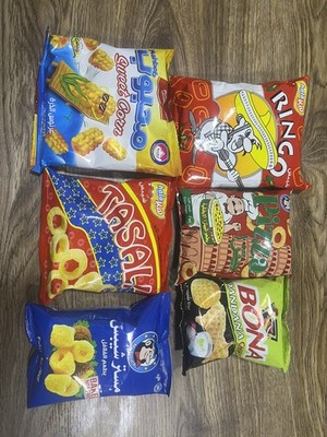 Chips catchup Hala Tasali Arabic chips 20x  شيبس تسالي بنكهة الكاتشب اللذيذ