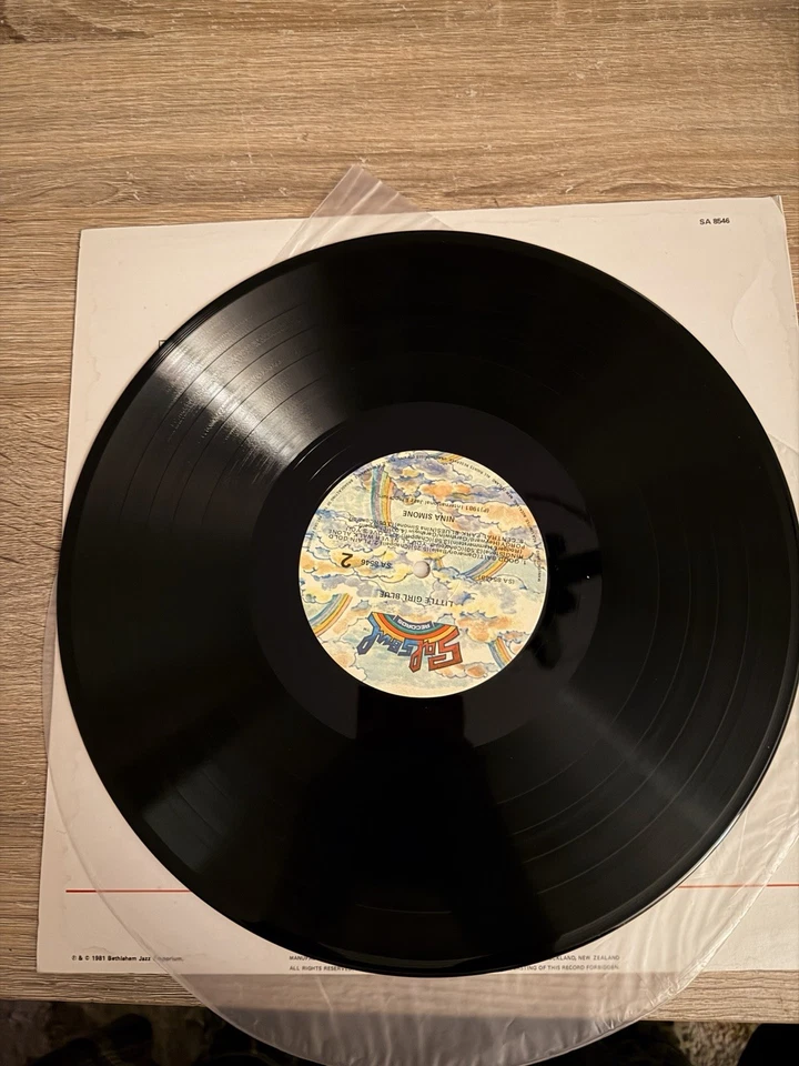 Nina Simone Little Girl Blue New Zealand ‘81 Pressing LP - Image 4 of 4
