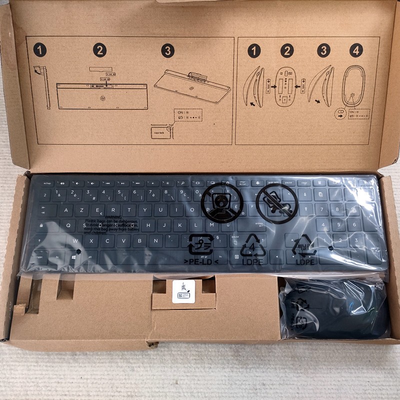 HP Pavilion 800 2.4G Wireless Keyboard and Mouse set | French