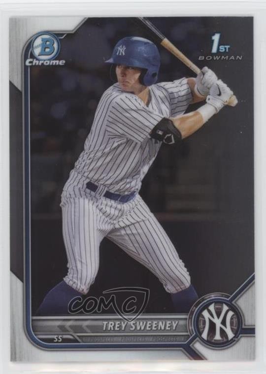 2022 Bowman Chrome Prospects Trey Sweeney #BCP-137 k7p