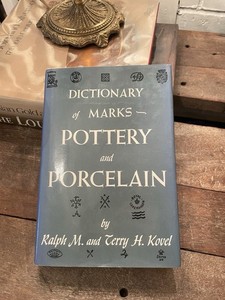 Kovels Dictionary of Marks Pottery Porcelain Ralph Terry Kovel Crown Hardcover