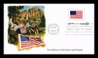 Dr Jim Stamps PEACE FLAG 1891 FIRST DAY OF ISSUE FLEETWOOD CACHET COVER
