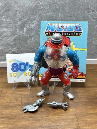 Roboto 100% Complete He-Man Masters of the Universe MOTU 1985 Mattel Vintage