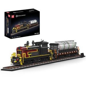 Mould King 12052 Static Diesel Locomotive Train Building Block Toy Display Gift