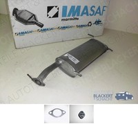 Imasaf Auspuff Mitteltopf MSD für KIA Sportage