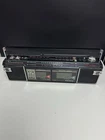 Sanyo MW 705 AM/FM Double Cassette Vintage Boombox UNTESTED