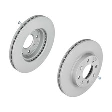 f.becker Bremsscheiben belüftet Vorne Rechts Links für HONDA Civic V VI