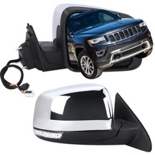 Right Passenger Side Mirror Fits 2014-2021 Jeep Grand Cherokee 2022 Grand Che...