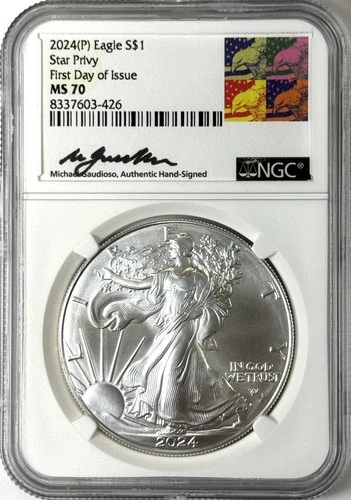 2024-P American Silver Eagle — photo from another recent sale