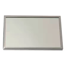 See All Industries Al1824g 24 In "H X 18 In "W, Framed Mirror, Aluminum