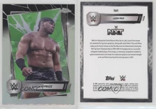 2025 Topps Chrome WWE Neon Green & Black Refractor Lucien Price #161