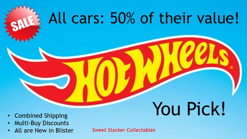 Hot Wheels - YOU PICK - ALL 50% OFF! Combined Shipping/Volume Pricing, Vintage