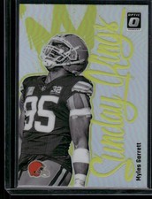 2024 Donruss Optic Myles Garrett Sunday Kings Silver Prizm SSP Browns CASE HIT