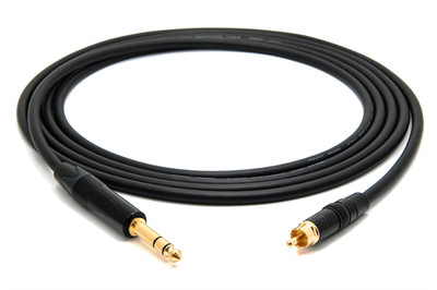 enoaudio Mogami 2534 Pro Studio Kabel | Neutrik Gold 6,35 TRS Klinke - Cinch RCA