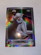 2022 Topps Chrome Cedric Mullins Prism Refractor #120 Baltimore Orioles