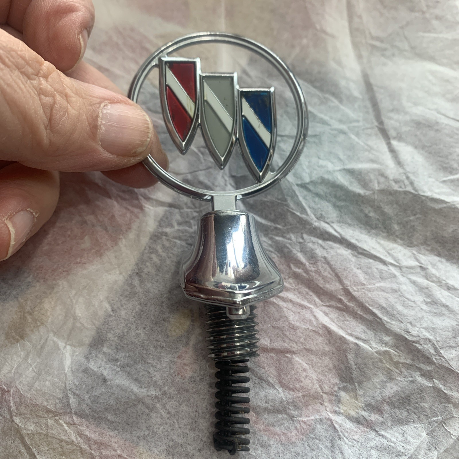 1990s 2000s Buick Lesabre Park Avenue Regal Hood Ornament Emblem OEM Genuine GM thumbnail 4