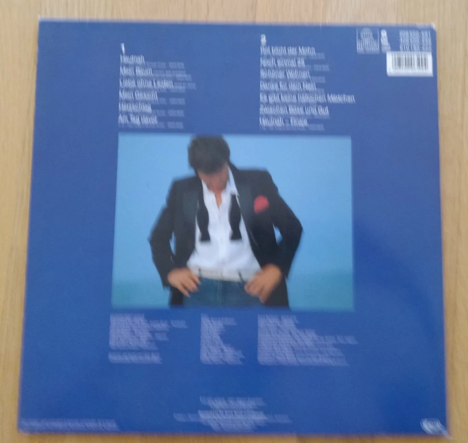 Udo Jürgens Hautnah Vintage Vinyl LP 1984 Ariola Eurodisc VG Foto 3 de 4