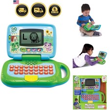Kids Laptop Toy Green Educational Laptop for Kids Ages 2 Learning Games