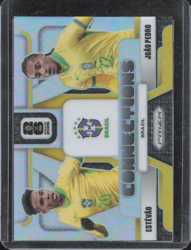 2026 Panini Prizm FIFA World Cup #15 Estevao / Joao Pedro Silver Prizms